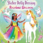 STICKER DOLLY DRESSING RAINBOW UNICORNS