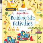 USBORNE WIPE CLEAN BUILDING SITE ACTIVITIES